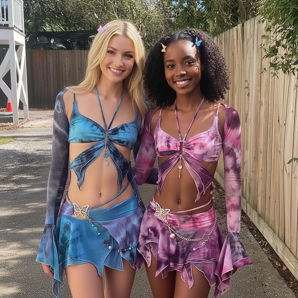 Matrix Mesh Turtleneck Dress – Cyberpunk Festival Layer