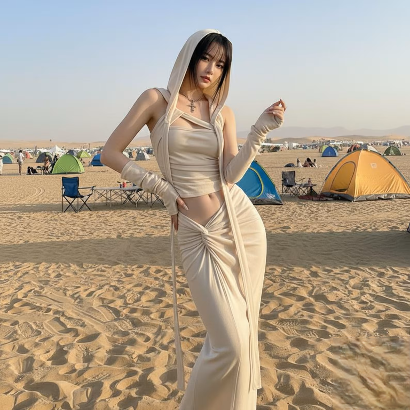 Dune Siren Hooded Set